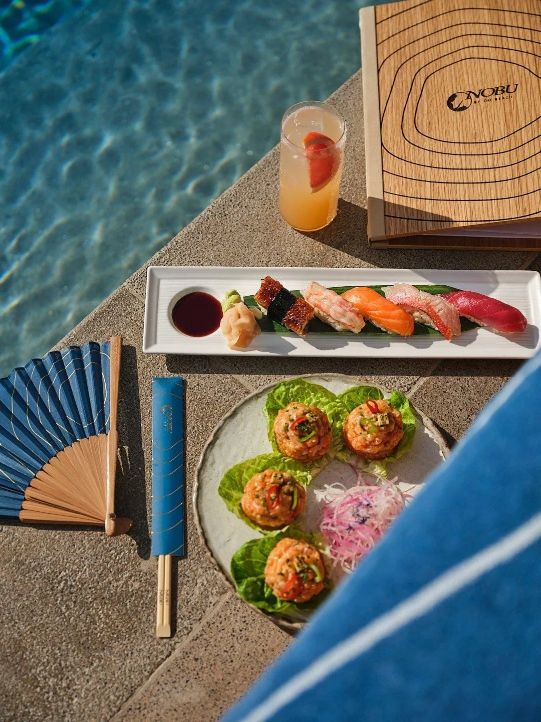 A table setting at one of Atlantis The Royal's celebrity chef restaurants