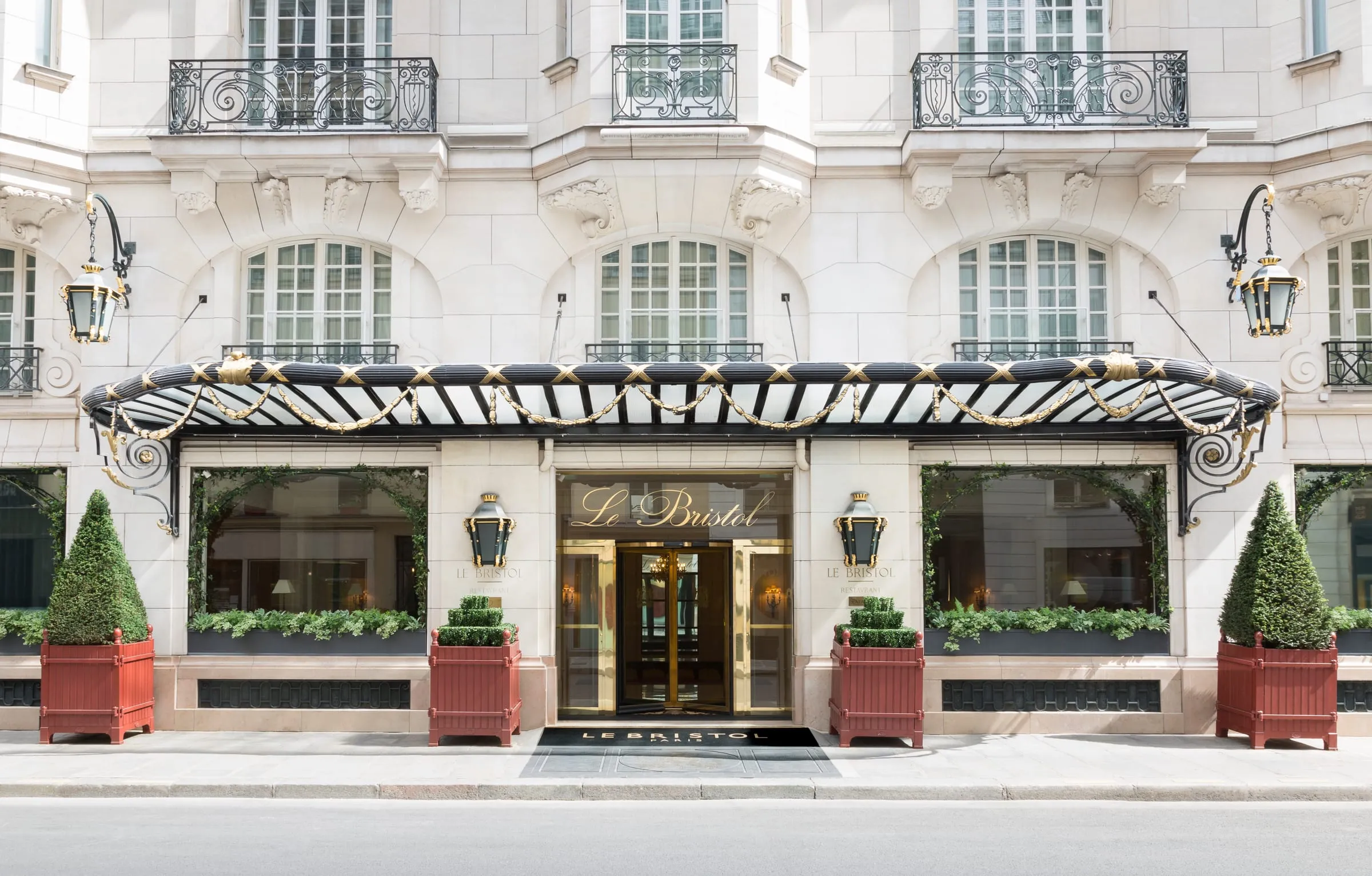 Le Bristol Paris on Rue du Faubourg Saint-Honore