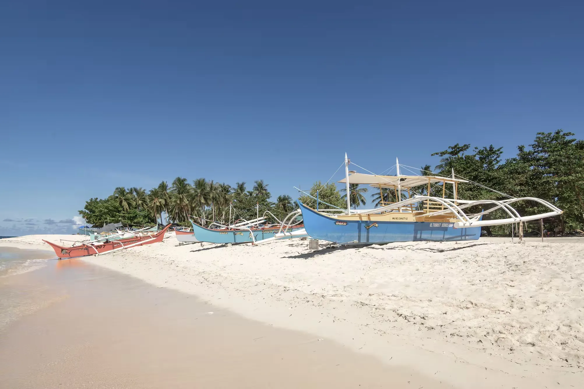 Mangrove forest waterway adjacent to Nay Palad Hideaway on Siargao Island
