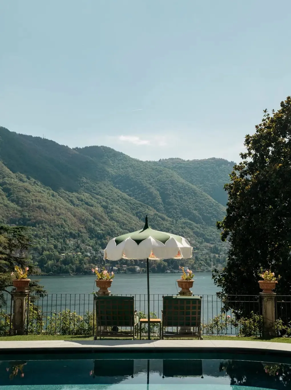 The underground spa at Passalacqua built into an 18th-century tunnel beneath the gardens